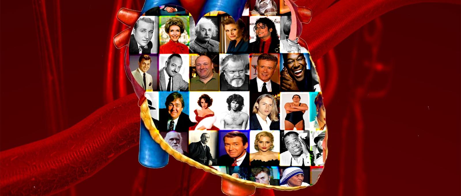 Celebrity heart problems