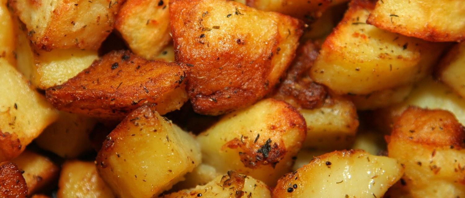 How to make healthy roast potatoes