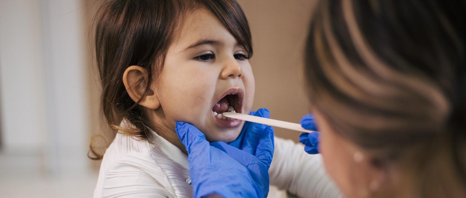 How to manage tonsillitis in children