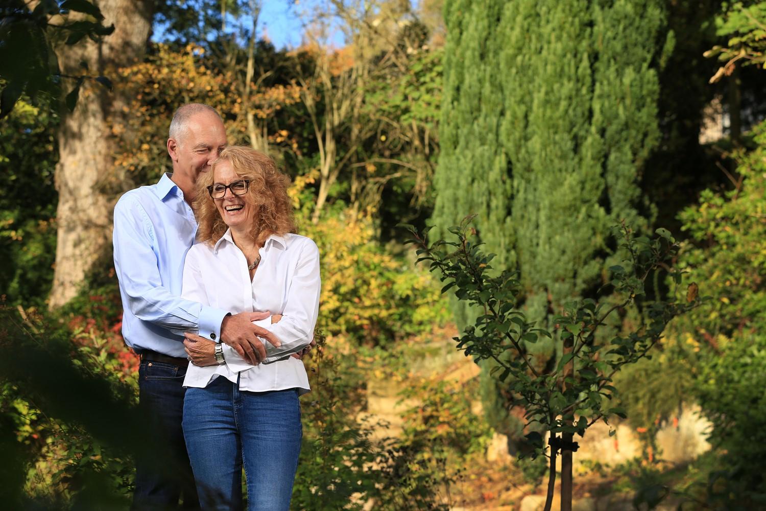 Louise and partner Rob