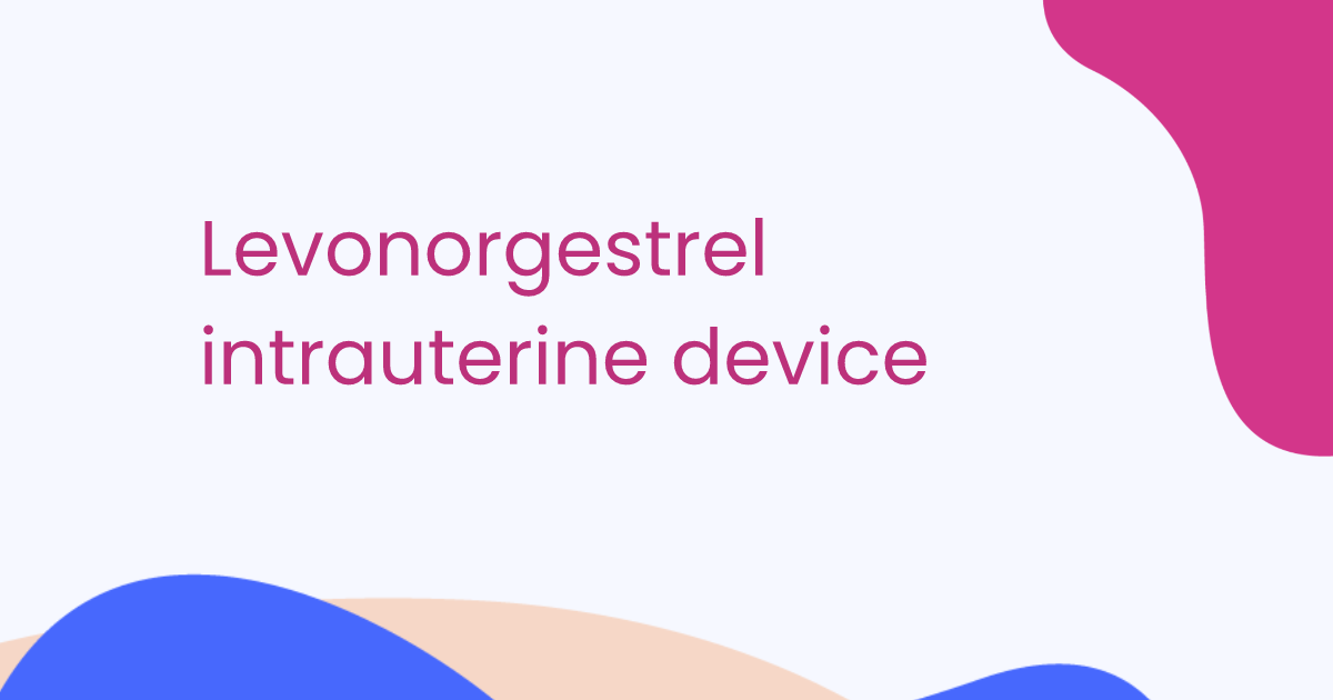 Levonorgestrel intrauterine device